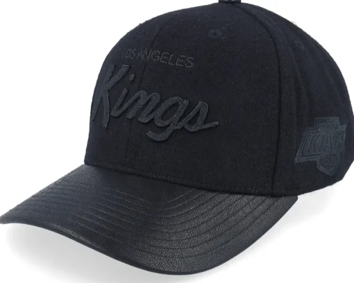 Los Angeles Kings Out Wool Pro Vintage Black Adjustable - Mitchell & Ness