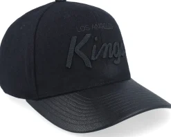 Los Angeles Kings Out Wool Pro Vintage Black Adjustable - Mitchell & Ness