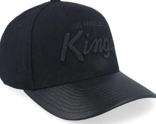 Los Angeles Kings Out Wool Pro Vintage Black Adjustable - Mitchell & Ness