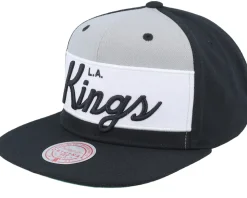Los Angeles Kings Retro Sport Vintage Black Snapback - Mitchell & Ness