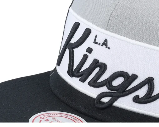 Los Angeles Kings Retro Sport Vintage Black Snapback - Mitchell & Ness