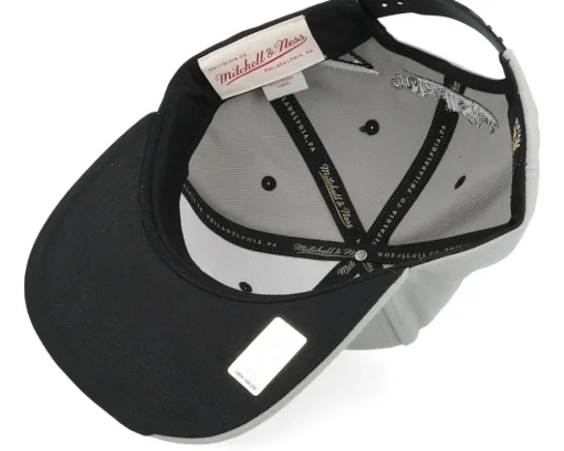 Los Angeles Kings Rising Tide Vintage Grey Snapback - Mitchell & Ness