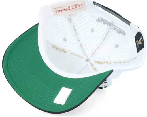 Los Angeles Kings Sideline Vintage Black/White A-frame Trucker - Mitchell & Ness