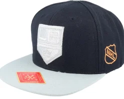 Los Angeles Kings Silver Fox Black Snapback - American Needle