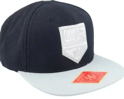 Los Angeles Kings Silver Fox Black Snapback - American Needle