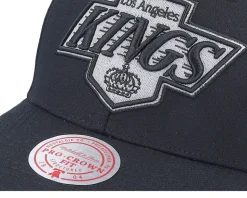 Los Angeles Kings Team Ground 2.0 Pro Black Adjustable - Mitchell & Ness