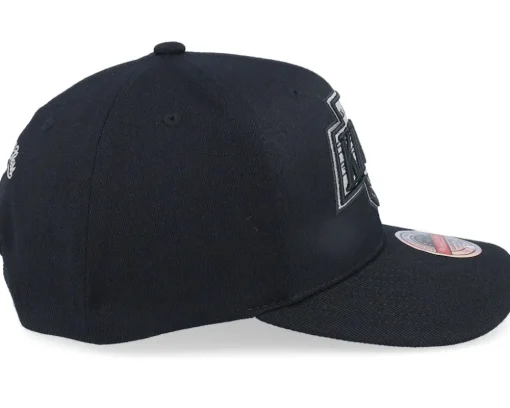 Los Angeles Kings Team Logo Cr Black Adjustable - Mitchell & Ness