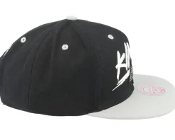 Los Angeles Kings Transcript Black/Grey Snapback - Mitchell & Ness