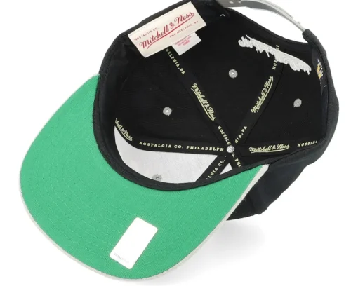 Los Angeles Kings Transcript Black/Grey Snapback - Mitchell & Ness