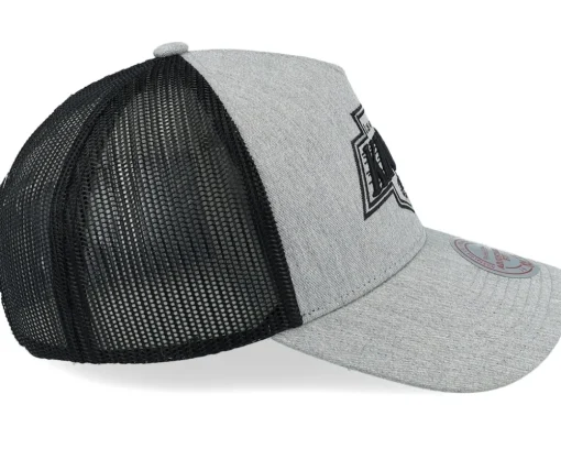 Los Angeles Kings Vintage Grey Heather Trucker - Mitchell & Ness