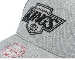 Los Angeles Kings Vintage Grey Heather Trucker - Mitchell & Ness