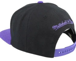 Los Angeles Lakers 8 Bit Xl Black/Purple Snapback - Mitchell & Ness