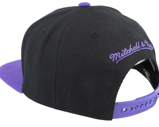 Los Angeles Lakers 8 Bit Xl Black/Purple Snapback - Mitchell & Ness