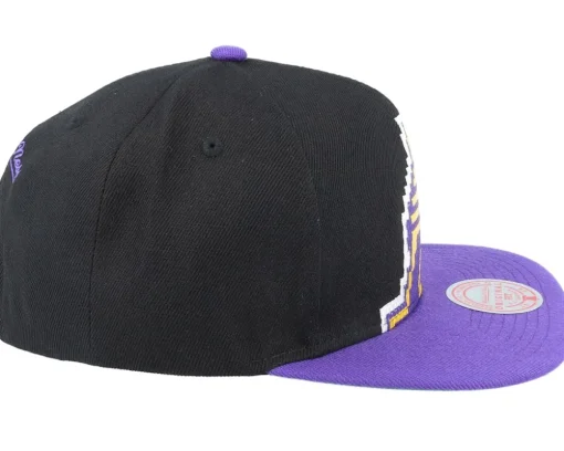 Los Angeles Lakers 8 Bit Xl Black/Purple Snapback - Mitchell & Ness