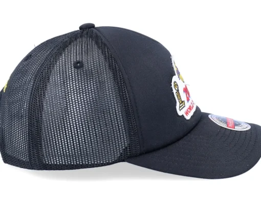 Los Angeles Lakers Championship Black Trucker - Mitchell & Ness