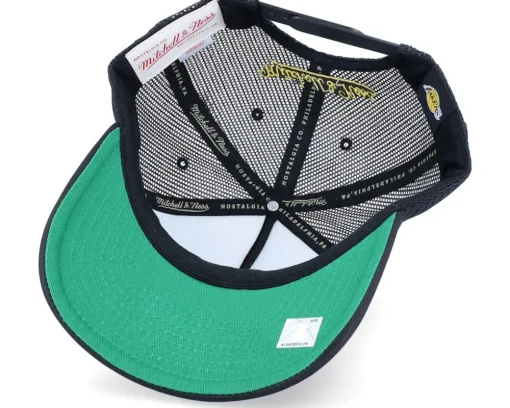 Los Angeles Lakers Championship Black Trucker - Mitchell & Ness