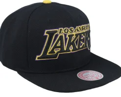 Los Angeles Lakers 13 Draft Hwc Black Snapback - Mitchell & Ness