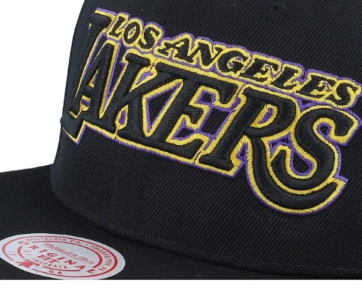 Los Angeles Lakers 13 Draft Hwc Black Snapback - Mitchell & Ness