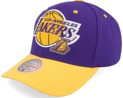 Los Angeles Lakers All In 2.0 Pro Purple/Yellow Adjustable - Mitchell & Ness