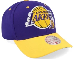 Los Angeles Lakers All In 2.0 Pro Purple/Yellow Adjustable - Mitchell & Ness