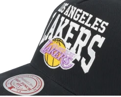 Los Angeles Lakers Big Time Pro Black A-frame Adjustable - Mitchell & Ness