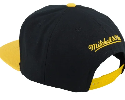 Los Angeles Lakers Champ Is Here Black/Yellow Snapback - Mitchell & Ness