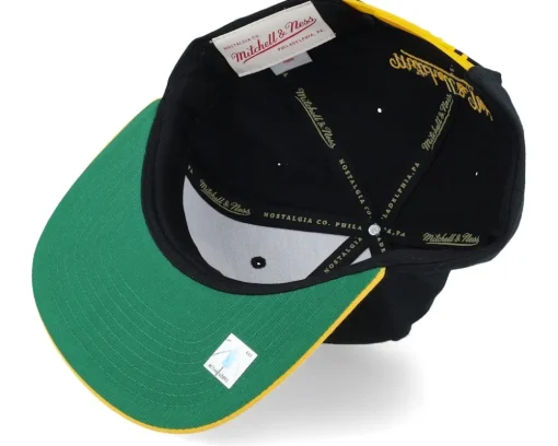 Los Angeles Lakers Champ Is Here Black/Yellow Snapback - Mitchell & Ness