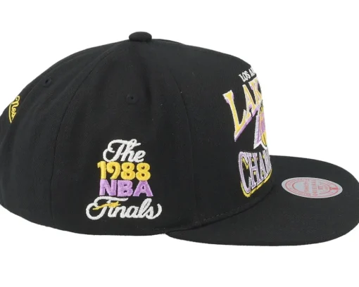 Los Angeles Lakers Champions Era Hwc Black Snapback - Mitchell & Ness