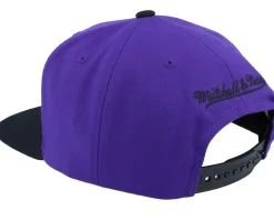 Los Angeles Lakers City Love Purple/Black Snapback - Mitchell & Ness