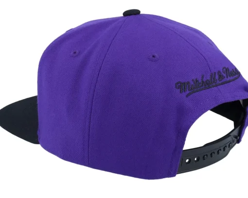 Los Angeles Lakers City Love Purple/Black Snapback - Mitchell & Ness
