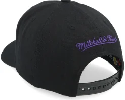 Los Angeles Lakers Classic Custom Patch Black Adjustable - Mitchell & Ness