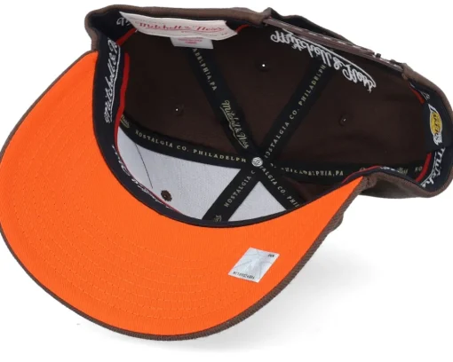 Los Angeles Lakers Classic Brown/Orange Adjustable - Mitchell & Ness