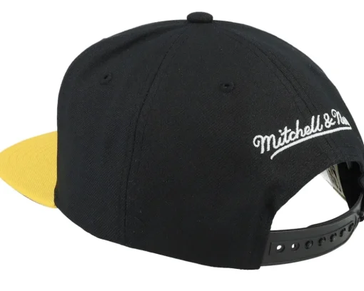 Los Angeles Lakers Core Basic Black/Gold Snapback - Mitchell & Ness