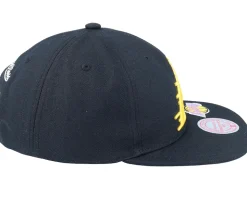 Los Angeles Lakers Dead Remix Deadstock Black Snapback - Mitchell & Ness