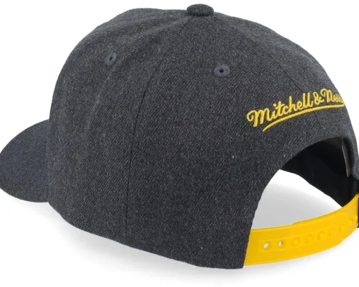 Los Angeles Lakers Graphic Heather Pro Hwc Dark Grey A-frame Adjustable - Mitchell & Ness