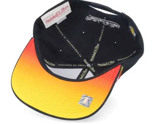 Los Angeles Lakers High Grade Black Snapback - Mitchell & Ness