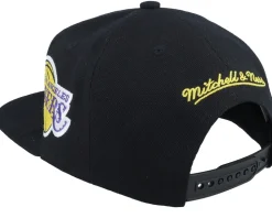 Los Angeles Lakers Landed Black Snapback - Mitchell & Ness