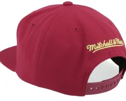 Los Angeles Lakers Merlot Shine Maroon Snapback - Mitchell & Ness