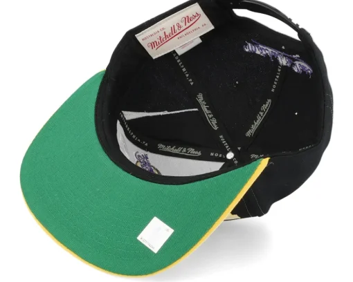 Los Angeles Lakers Multiply Black/Purple Snapback - Mitchell & Ness