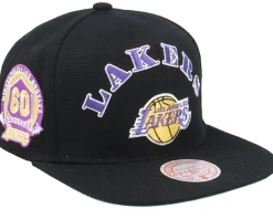 Los Angeles Lakers My Squad Black Snapback - Mitchell & Ness