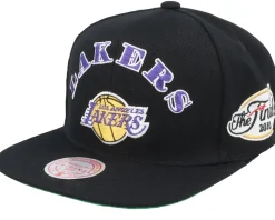 Los Angeles Lakers My Squad Black Snapback - Mitchell & Ness