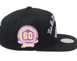 Los Angeles Lakers My Squad Black Snapback - Mitchell & Ness