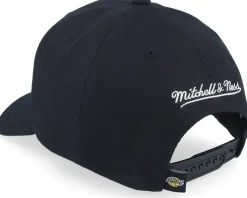 Los Angeles Lakers Neon Logo Pro Black Adjustable - Mitchell & Ness