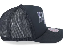 Los Angeles Lakers Rock On Black Trucker - Mitchell & Ness
