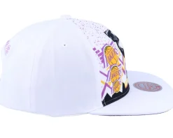 Los Angeles Lakers 90's Playa Shaquille O'neal White Snapback - Mitchell & Ness