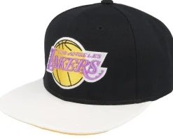 Los Angeles Lakers SSBSTS Hwc Black/White Snapback - Mitchell & Ness
