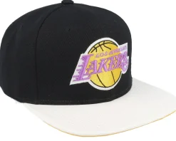 Los Angeles Lakers SSBSTS Hwc Black/White Snapback - Mitchell & Ness
