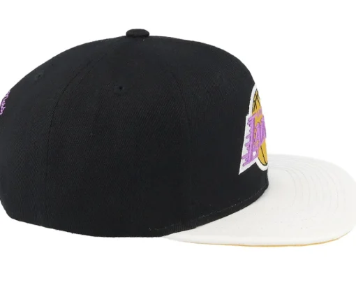 Los Angeles Lakers SSBSTS Hwc Black/White Snapback - Mitchell & Ness