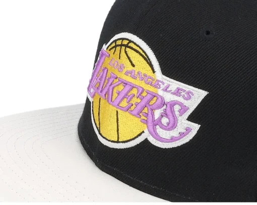 Los Angeles Lakers SSBSTS Hwc Black/White Snapback - Mitchell & Ness