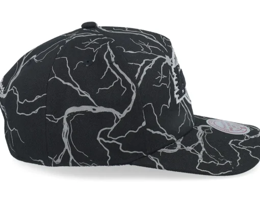 Los Angeles Lakers Stormstrike Pro Black A-frame Adjustable - Mitchell & Ness